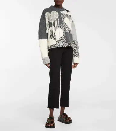 Joseph Intarsia wool-blend sweater | Thumbnail 2 Joseph Intarsia wool-blend sweater | Thumbnail 2