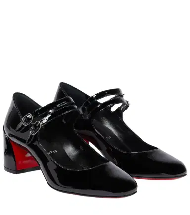 Christian Louboutin Miss Jane 55 patent leather pumps | Thumbnail 1 Christian Louboutin Miss Jane 55 patent leather pumps | Thumbnail 1