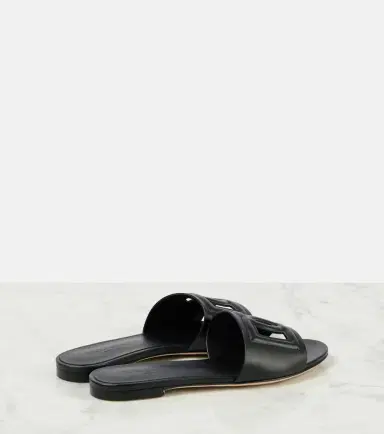 Dolce & Gabbana DG leather slides | Thumbnail 2 Dolce & Gabbana DG leather slides | Thumbnail 2