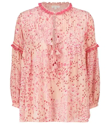 Poupette St Barth Clara floral blouse | Thumbnail 1 Poupette St Barth Clara floral blouse | Thumbnail 1