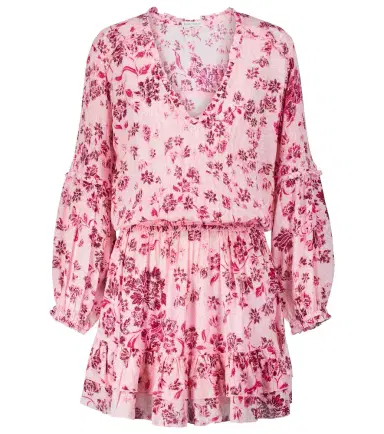 Poupette St Barth Ilona floral minidress | Thumbnail 1 Poupette St Barth Ilona floral minidress | Thumbnail 1