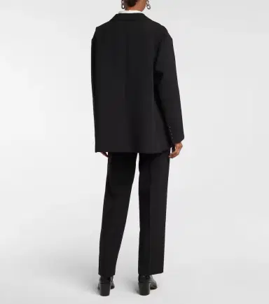 The Frankie Shop Bea twill blazer | Thumbnail 2 The Frankie Shop Bea twill blazer | Thumbnail 2