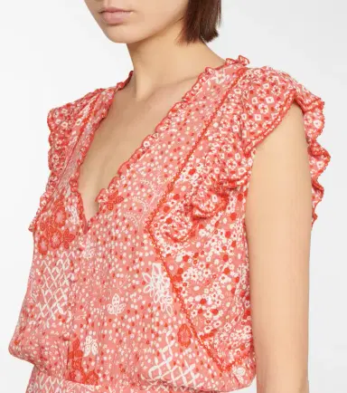 Poupette St Barth Paulina floral minidress | Thumbnail 2 Poupette St Barth Paulina floral minidress | Thumbnail 2