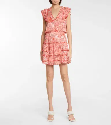 Poupette St Barth Paulina floral minidress | Thumbnail 3 Poupette St Barth Paulina floral minidress | Thumbnail 3