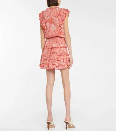 Poupette St Barth Paulina floral minidress | Thumbnail 4 Poupette St Barth Paulina floral minidress | Thumbnail 4