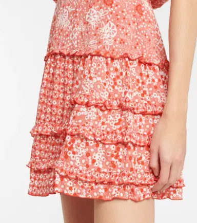 Poupette St Barth Paulina floral minidress | Thumbnail 5 Poupette St Barth Paulina floral minidress | Thumbnail 5