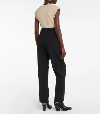 The Frankie Shop Bea twill high-rise pants | Thumbnail 2 The Frankie Shop Bea twill high-rise pants | Thumbnail 2