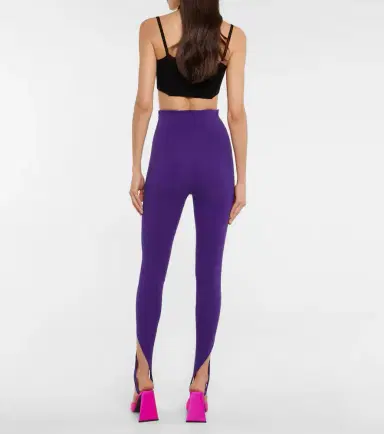 The Attico Jamie high-rise stirrup leggings | Thumbnail 2 The Attico Jamie high-rise stirrup leggings | Thumbnail 2