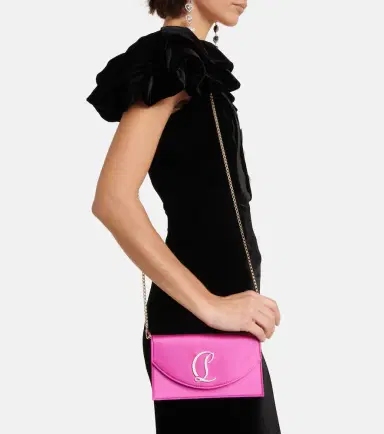 Christian Louboutin Loubi54 satin clutch | Thumbnail 4 Christian Louboutin Loubi54 satin clutch | Thumbnail 4