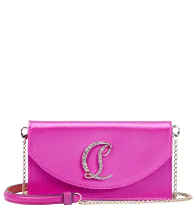 Christian Louboutin Loubi54 satin clutch | Thumbnail 1 Christian Louboutin Loubi54 satin clutch | Thumbnail 1