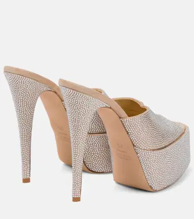 Paris Texas Holly Marina embellished suede sandals | Thumbnail 3 Paris Texas Holly Marina embellished suede sandals | Thumbnail 3