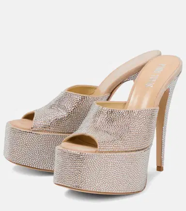 Paris Texas Holly Marina embellished suede sandals | Thumbnail 4 Paris Texas Holly Marina embellished suede sandals | Thumbnail 4