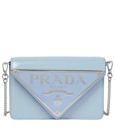 Prada Mini leather crossbody bag | Thumbnail 1 Prada Mini leather crossbody bag | Thumbnail 1