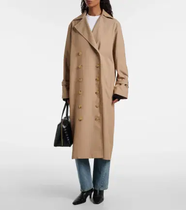 TOTEME Signature cotton-blend trench coat | Thumbnail 7 TOTEME Signature cotton-blend trench coat | Thumbnail 7