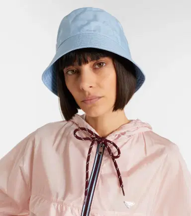 Prada Re-Nylon bucket hat | Thumbnail 5 Prada Re-Nylon bucket hat | Thumbnail 5