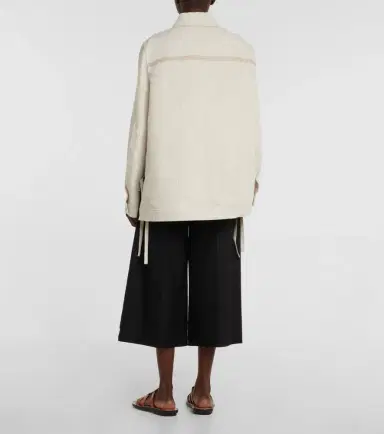 Loewe Anagram cotton and linen jacket | Thumbnail 5 Loewe Anagram cotton and linen jacket | Thumbnail 5