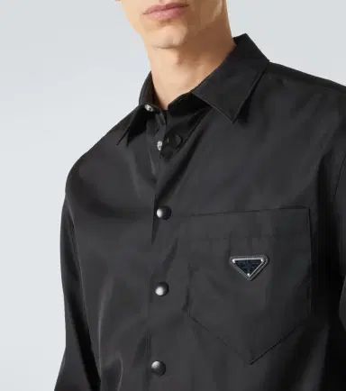 Prada Re-Nylon shirt jacket | Thumbnail 5 Prada Re-Nylon shirt jacket | Thumbnail 5