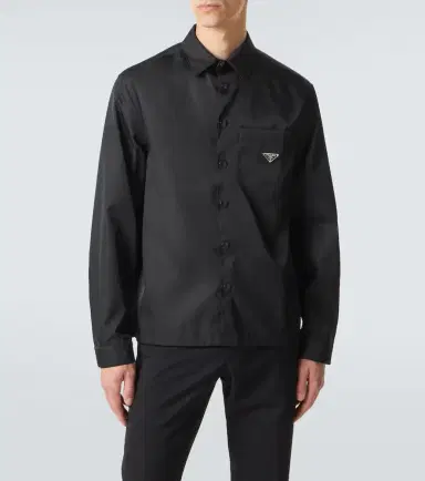 Prada Re-Nylon shirt jacket | Thumbnail 7 Prada Re-Nylon shirt jacket | Thumbnail 7