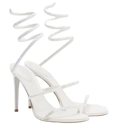 René Caovilla Cleo embellished leather sandals | Thumbnail 1 René Caovilla Cleo embellished leather sandals | Thumbnail 1