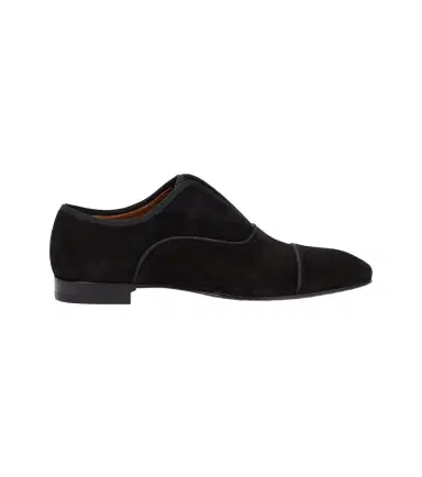 Christian Louboutin Alpha Male velour Oxford shoes | Thumbnail 1 Christian Louboutin Alpha Male velour Oxford shoes | Thumbnail 1