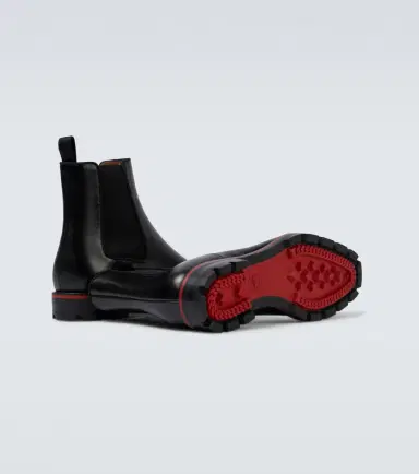 Christian Louboutin Melon leather Chelsea boots | Thumbnail 5 Christian Louboutin Melon leather Chelsea boots | Thumbnail 5