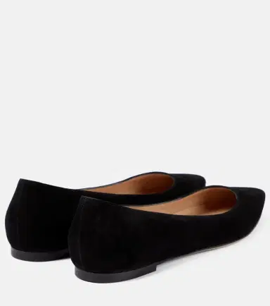 Gianvito Rossi Gianvito suede ballet flats | Thumbnail 2 Gianvito Rossi Gianvito suede ballet flats | Thumbnail 2