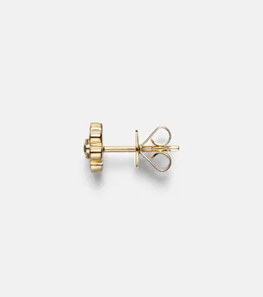 Sophie Bille Brahe Bellis single 18kt yellow gold earring with diamonds | Thumbnail 2 Sophie Bille Brahe Bellis single 18kt yellow gold earring with diamonds | Thumbnail 2