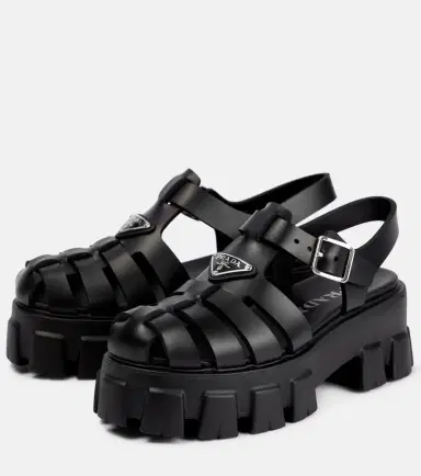 Prada Monolith platform sandals | Thumbnail 5 Prada Monolith platform sandals | Thumbnail 5
