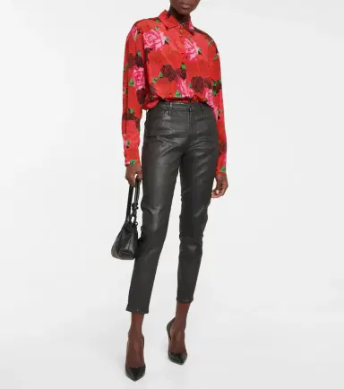 AG Jeans Farrah high-rise skinny pants | Thumbnail 2 AG Jeans Farrah high-rise skinny pants | Thumbnail 2