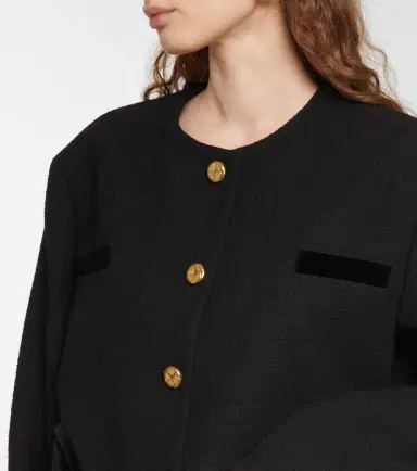 Blaze Milano Blazé Milano Gliss cotton-blend bouclé jacket | Thumbnail 5 Blaze Milano Blazé Milano Gliss cotton-blend bouclé jacket | Thumbnail 5