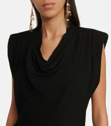 Isabel Marant Rosemay cowl-neck cotton minidress | Thumbnail 5 Isabel Marant Rosemay cowl-neck cotton minidress | Thumbnail 5