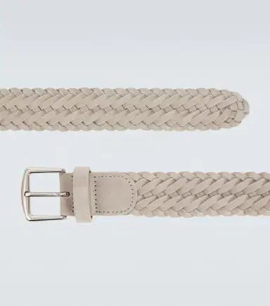 Loro Piana Woven suede belt | Thumbnail 2 Loro Piana Woven suede belt | Thumbnail 2
