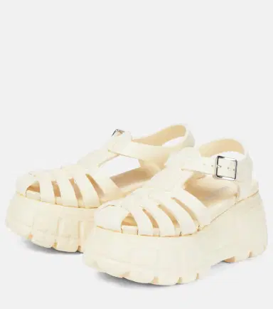Miu Miu Fisherman platform sandals | Thumbnail 2 Miu Miu Fisherman platform sandals | Thumbnail 2