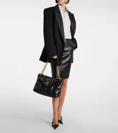 Saint Laurent Puffer Medium leather shoulder bag | Thumbnail 5 Saint Laurent Puffer Medium leather shoulder bag | Thumbnail 5