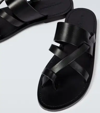Saint Laurent Culver leather sandals | Thumbnail 3 Saint Laurent Culver leather sandals | Thumbnail 3