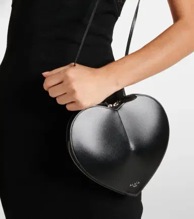 Alaia Alaïa Le Caur leather shoulder bag | Thumbnail 4 Alaia Alaïa Le Caur leather shoulder bag | Thumbnail 4