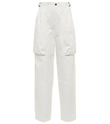 Isabel Marant Ferima high-rise tapered cotton pants | Thumbnail 1 Isabel Marant Ferima high-rise tapered cotton pants | Thumbnail 1