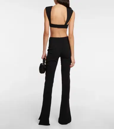 Mônot Mônot High-rise flared pants | Thumbnail 3 Mônot Mônot High-rise flared pants | Thumbnail 3