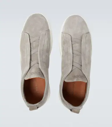 Zegna Triple Stitch suede sneakers | Thumbnail 4 Zegna Triple Stitch suede sneakers | Thumbnail 4
