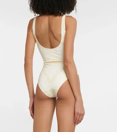Toteme Logo swimsuit | Thumbnail 4 Toteme Logo swimsuit | Thumbnail 4