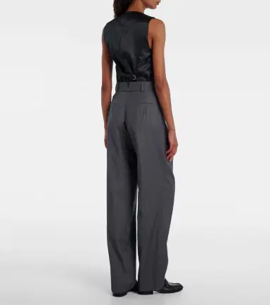 The Frankie Shop Gelso high-rise wide-leg pants | Thumbnail 4 The Frankie Shop Gelso high-rise wide-leg pants | Thumbnail 4