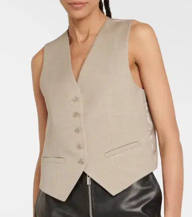 The Frankie Shop Gelso vest | Thumbnail 4 The Frankie Shop Gelso vest | Thumbnail 4