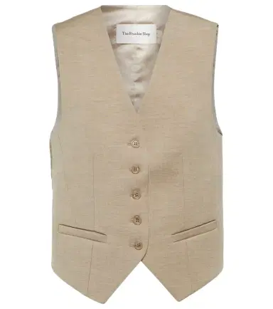 The Frankie Shop Gelso vest | Thumbnail 1 The Frankie Shop Gelso vest | Thumbnail 1
