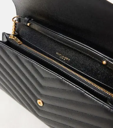 Saint Laurent Cassandre matelassé leather wallet on chain | Thumbnail 4 Saint Laurent Cassandre matelassé leather wallet on chain | Thumbnail 4