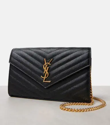 Saint Laurent Cassandre matelassé leather wallet on chain | Thumbnail 6 Saint Laurent Cassandre matelassé leather wallet on chain | Thumbnail 6