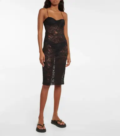 Oséree Oséree Lace minidress | Thumbnail 2 Oséree Oséree Lace minidress | Thumbnail 2