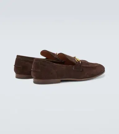 Gucci Jordaan suede loafers | Thumbnail 2 Gucci Jordaan suede loafers | Thumbnail 2