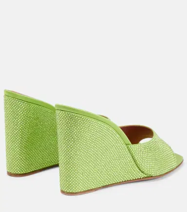 Amina Muaddi Lupita embellished wedge sandals | Thumbnail 4 Amina Muaddi Lupita embellished wedge sandals | Thumbnail 4