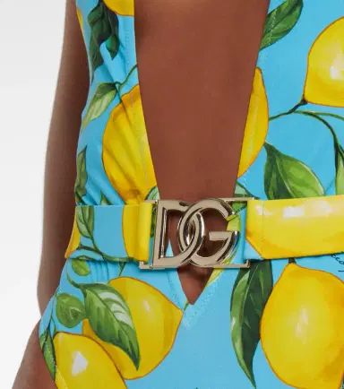 Dolce & Gabbana Printed halterneck swimsuit | Thumbnail 3 Dolce & Gabbana Printed halterneck swimsuit | Thumbnail 3