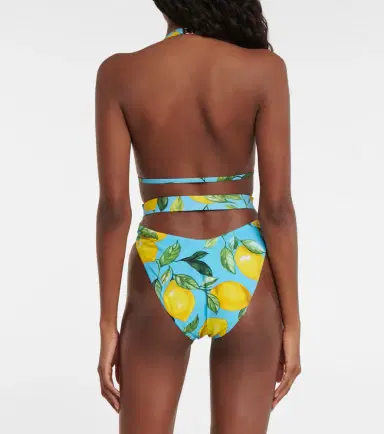 Dolce & Gabbana Printed halterneck swimsuit | Thumbnail 6 Dolce & Gabbana Printed halterneck swimsuit | Thumbnail 6